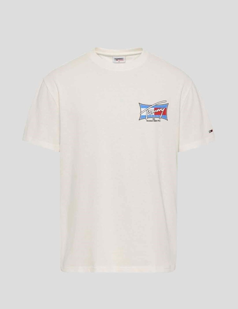 T-shirt TOMMY JEANS surf tee avory
